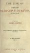 [Gutenberg 54846] • The Life of Captain Sir Richard F. Burton, volume 2 (of 2) / By His Wife, Isabel Burton